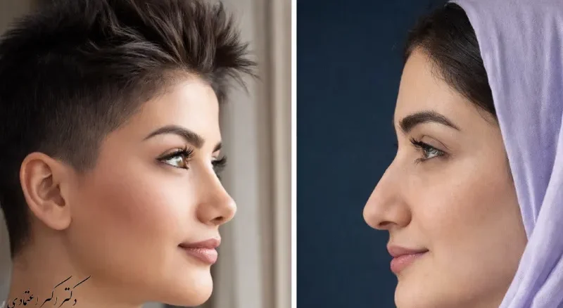 انتخاب مدل بینی بر اساس فرم صورت - دکتر اعتمادی